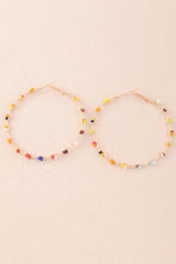 Colorful Loop Boho Style Earrings