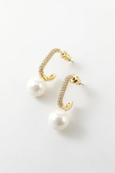Pearl Water Drop Earrings