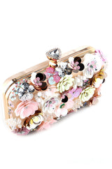 Dinner Clutch with Flower