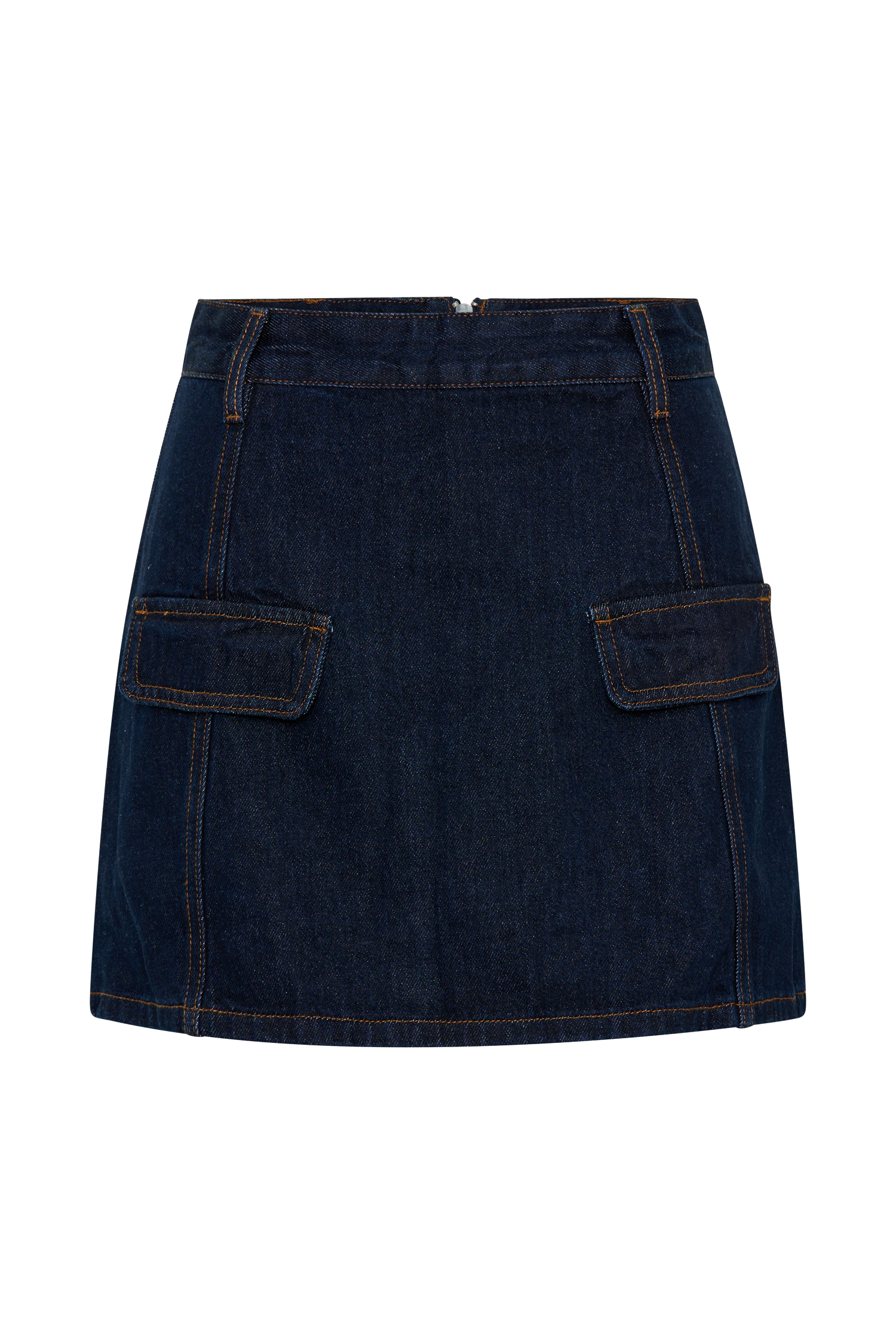 Rosalyn Mini Denim Skort - Indigo Blue