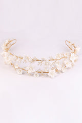 White Flowers Bridal Headpieces